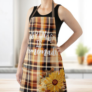 Personalizado Elegante Bordado Floral Caída Apron