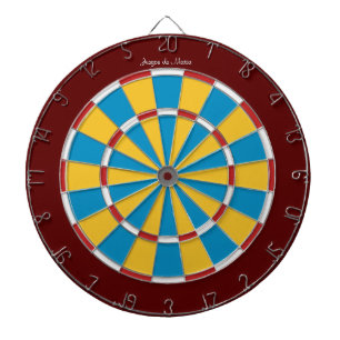 personalizar su nombre DARDOS juegos de salón Dartboard