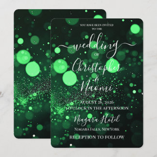 PERSONALIZE: Bokeh Blizzard Custom Invitation