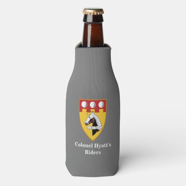 + PERSONALIZE - Bottle Cooler (with Zipper) (Bottle Front)