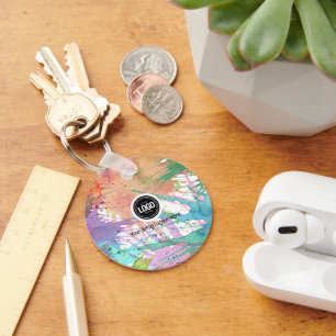 Personalize Business   Art Supplies Key Ring