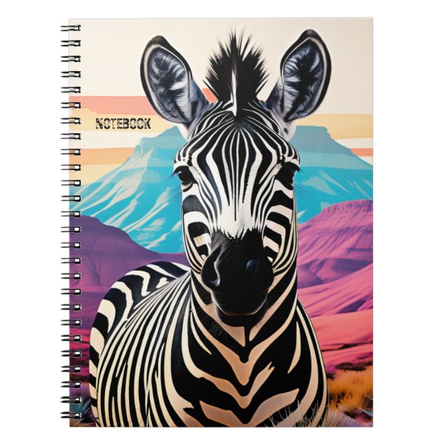 PERSONALIZE: Cape Mountain Zebra | Notebook  (Front)