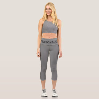 PERSONALIZE CAPRI LEGGINGS