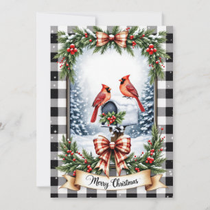 Personalize Christmas Card for Friends and Family