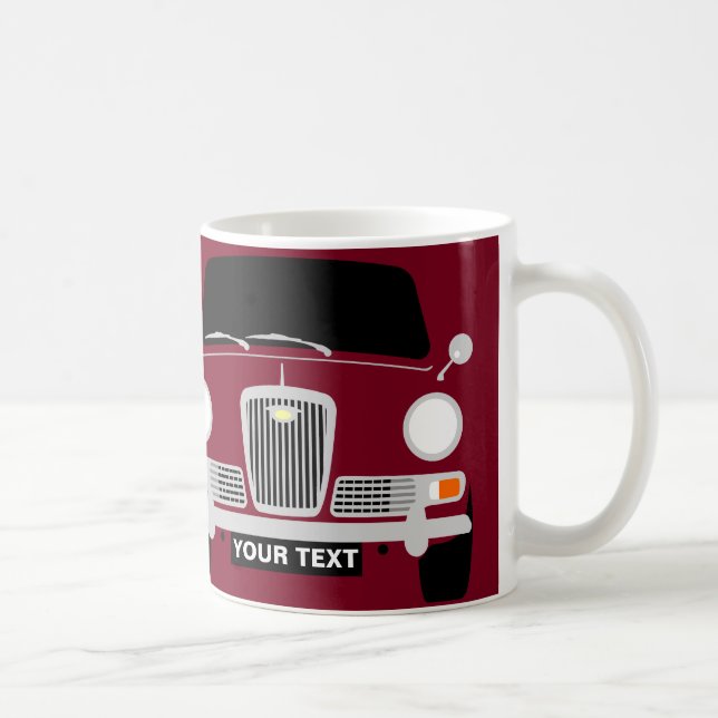 Personalize Classic Mini Wolseley Hornet mug (Right)
