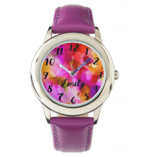 Personalize Colorful Girls eWatch Watch