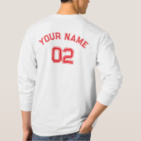 Personalize Create Player Name Number Man Mens