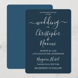 PERSONALIZE - Create Your Own Customised Wedding Invitation