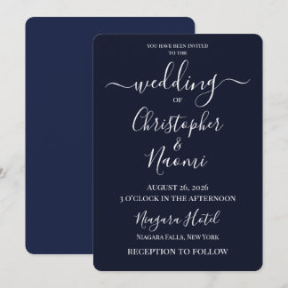 PERSONALIZE - Create Your Own Customised Wedding Invitation