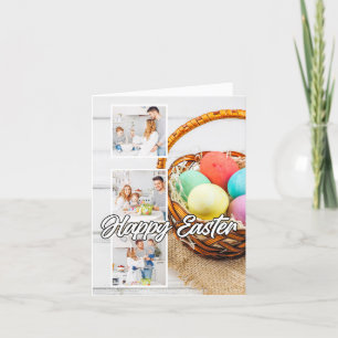 Personalize Custom Easter Family Photo Template