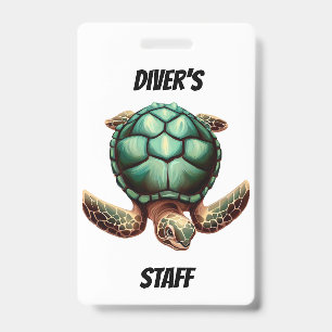 Personalize Customizable Staff Badge ID Badge