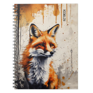 PERSONALIZE: Fox Notebook Journal