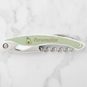 Personalize Guacamole Design Corkscrew