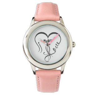 Personalize I Love My BFF • You = ♥ Watch