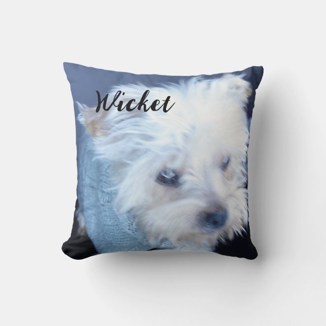 Personalize It! Pet Memorial Cushion (Front)