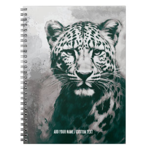 PERSONALIZE Leopard Notebook Journal