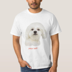 Personalize Maltese puppy T-Shirt