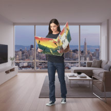 Personalize Mama Llama I Miss You Giant Card