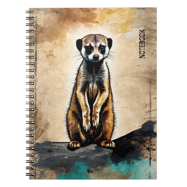 PERSONALIZE: Meerkat | Notebook Journal (Front)