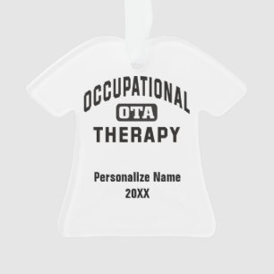 Personalize Occupational Therapist Assistant OTA Ornament
