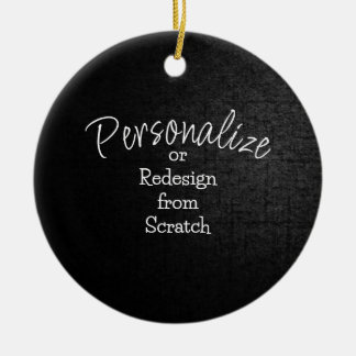Personalize or Create from Scratch - Ceramic Ornament