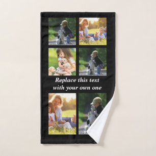 Personalize photo collage and text Case-Mate iPhon Hand Towel