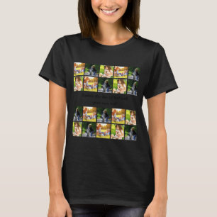 Personalize Photo Collage And Text T Shirt