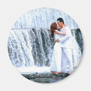 PERSONALIZE PHOTO WEDDING FAVORS MAGNET