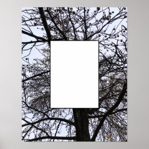 PERSONALIZE! RUSTIC 'MAT' BACKDROP POSTER