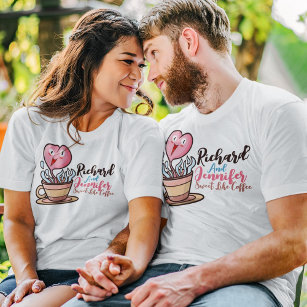 Personalize Sweet Like Coffee T-Shirt