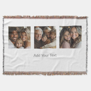 Personalize This Blanket Add Your Photo and Text