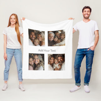 Personalize This Blanket Add Your Photo and Text
