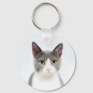 Personalize this Cute Cat Key Chain with your Cat