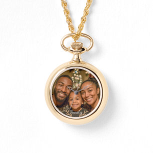 Personalize This Necklace Watch Add Your Photo
