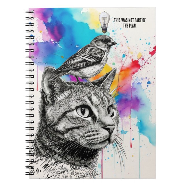 PERSONALIZE: This was not part of the plan  Notebook (Front)
