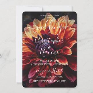 PERSONALIZE: Vibrant Flower Invitation