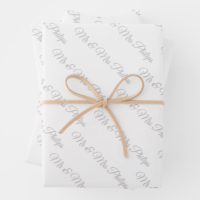 Personalize Wrapping paper  (In situ)