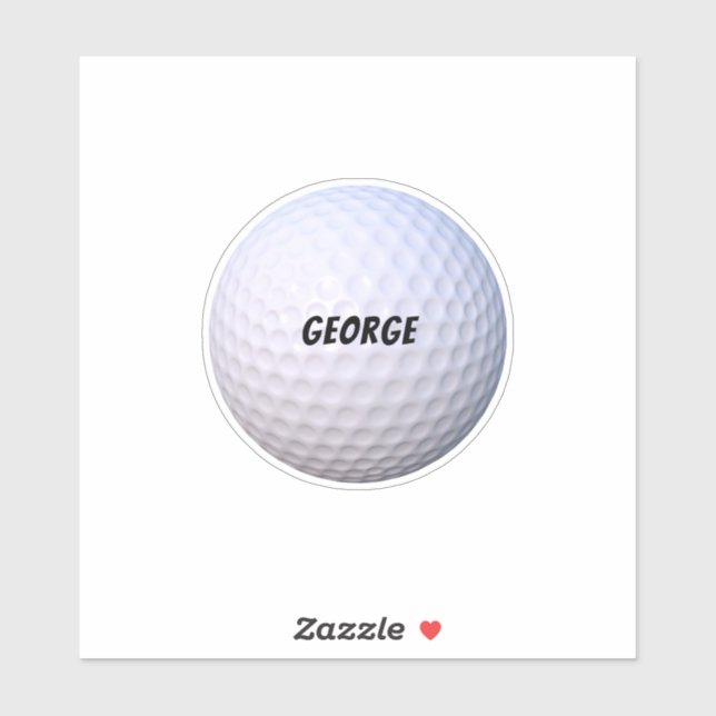 Personalize your own items. Golf Ball for instance (Sheet)