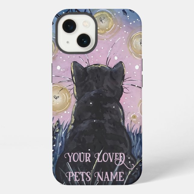 Personalize your pets name forever missed iPhone case (Back)