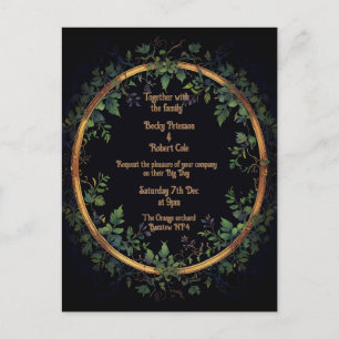 Personalize your Wedding invitation Postcard
