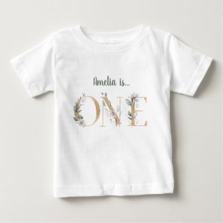 Personalized 1st Birthday T-Shirt