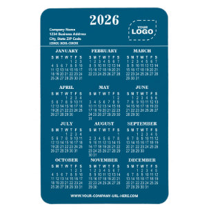 Personalized 2026 Promotional Business Magnet