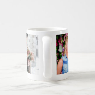 Personalized 3 Photo Collage Coffee Mug