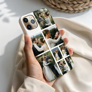 Personalized 8 Photo Collage iPhone 15 Pro Max Case