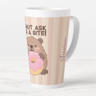 Personalized A fun play on words Castor & Dona Latte Mug