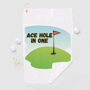  Personalized Ace Hole in One Golf Towel