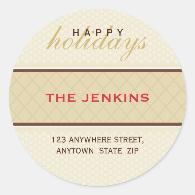 PERSONALIZED ADDRESS LABEL :: sweetness 5 (Front)