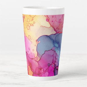 Personalized Alcohol Ink Style Mug with Name, gift