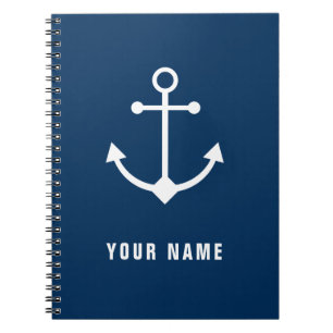 Personalized Anchor Notebook