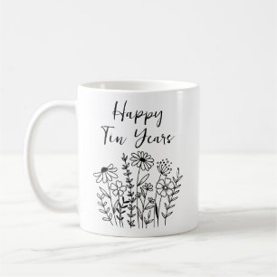Personalized Anniversary Mug Set for the Perfect